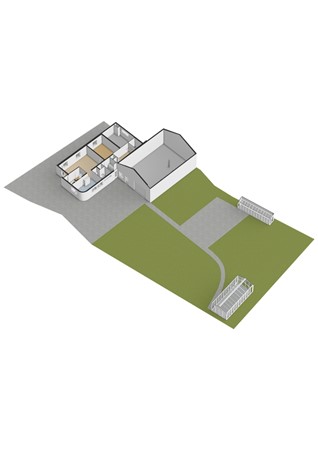 Floorplan - Westgaag 34, 3155 DG Maasland